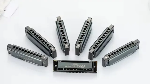 Conjurer Blues Harmonica Key Of A - 10 Holes Mouth Organ For Kids