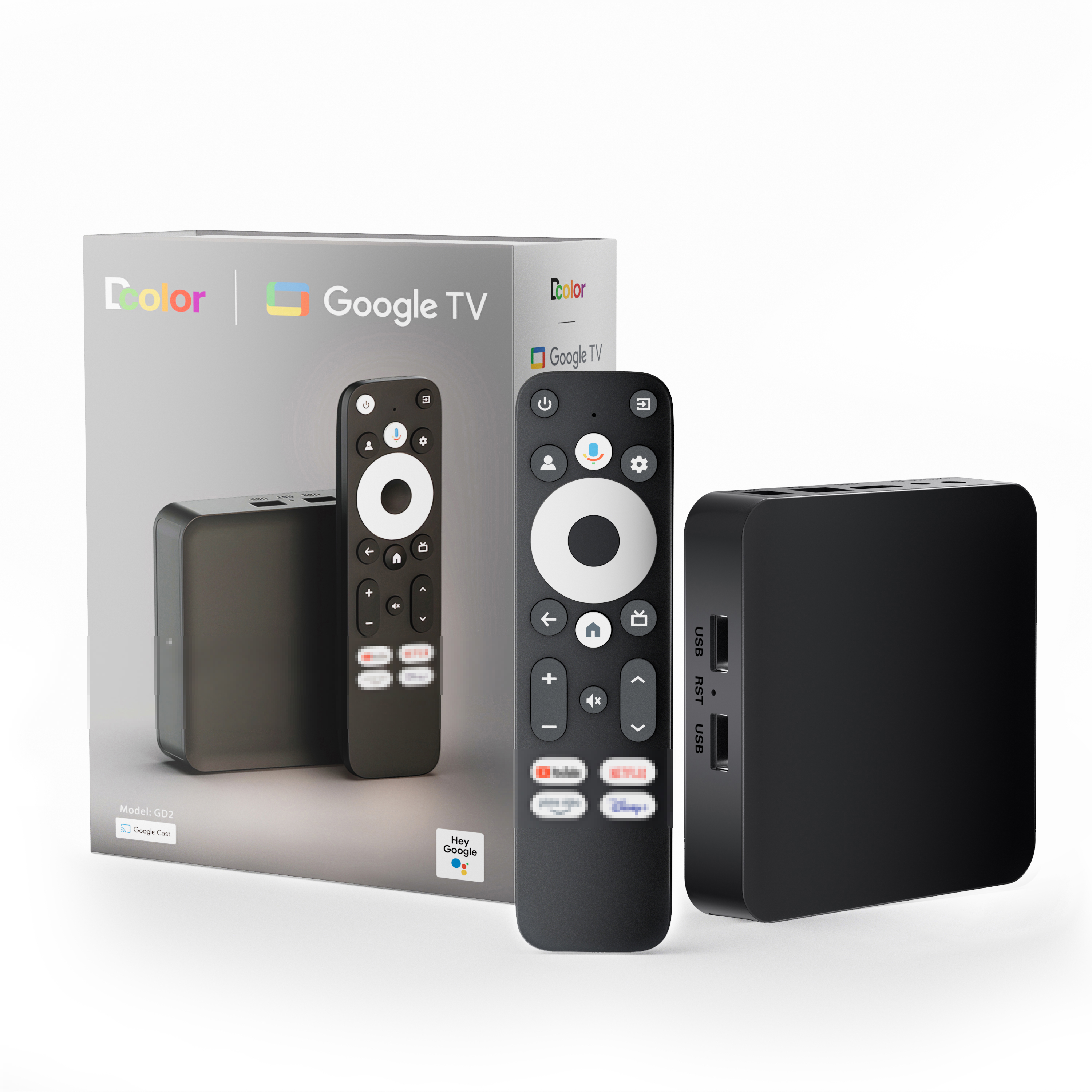 Google Certified HD TV Box - 2025 Chromecast with Google Play