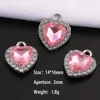 015 Heart Rhinestone 1PCS
