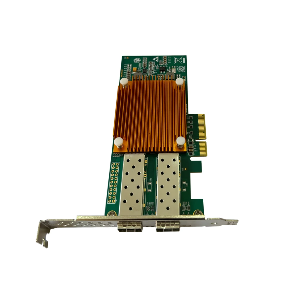 GRT Pcie X4 10G Network Lan Card - Dual SFP Fiber Adapter