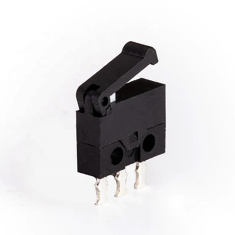 KFC-W-13 mini micro switch limit with 3 terminals long handle push button switch detector switch