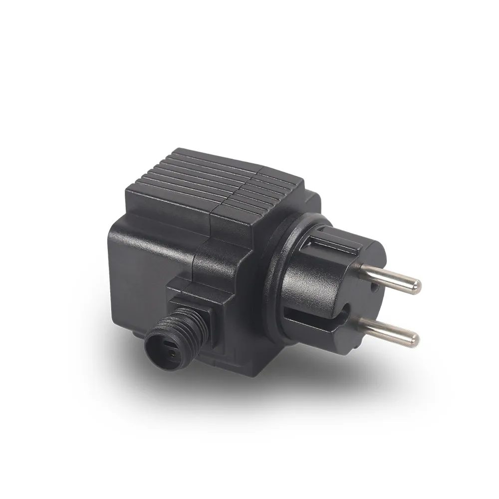 Black IP44 220V Lighting Use Power Voltage Transformer