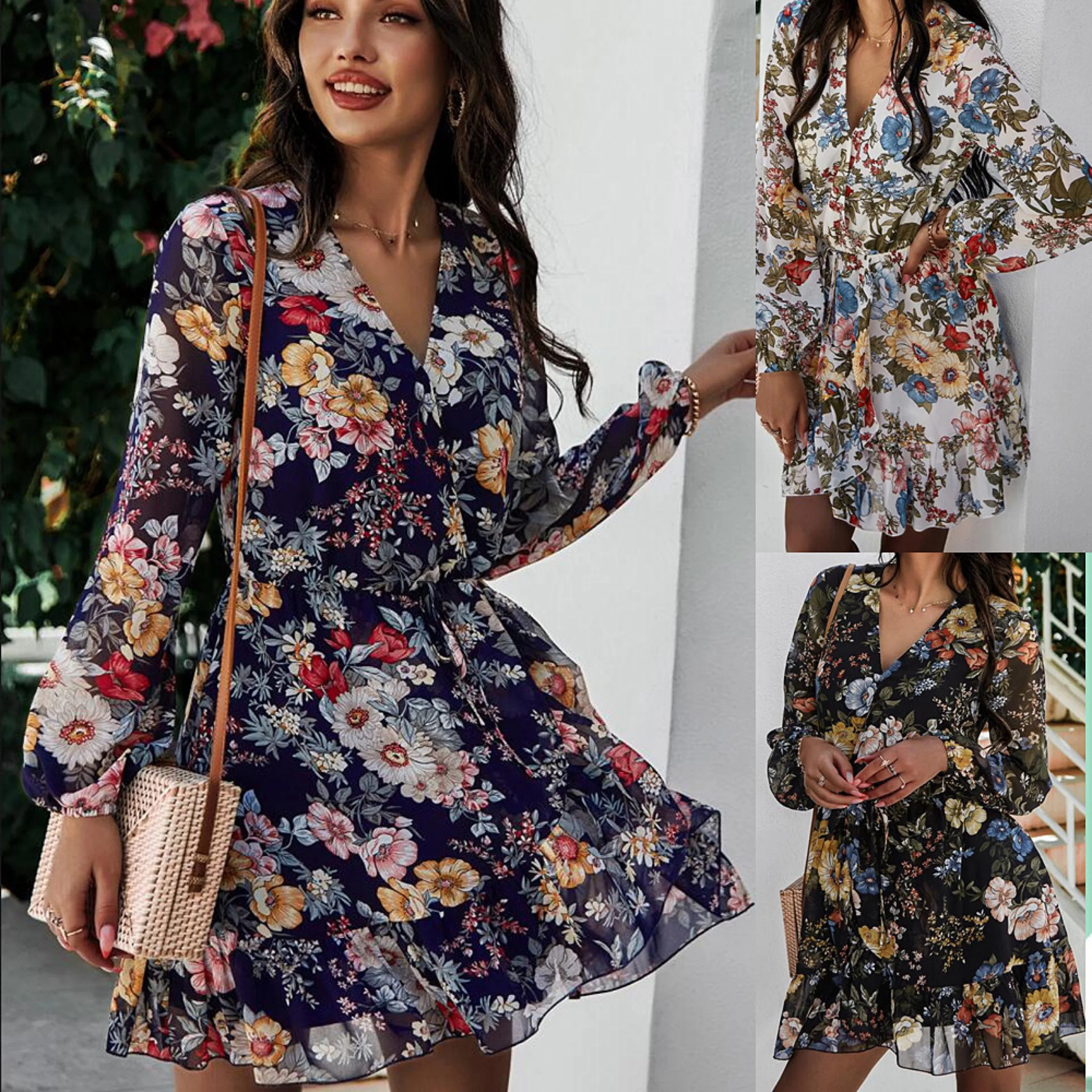 floral dress wholesale