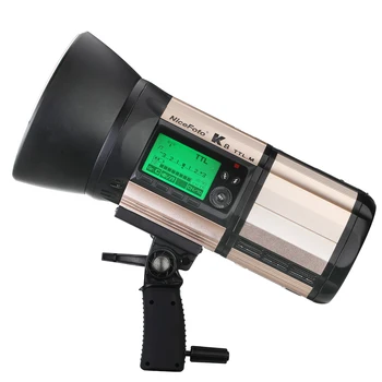 NiceFoto 800W Outdoor Flash Lighting Studio Flash Battery Powered Flash Light K8TTL.M TTL for Canon and Nikon