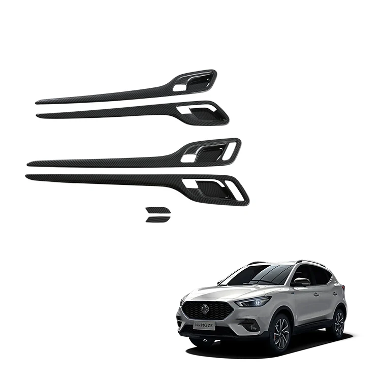 Takip sa Dalamhan ng Pinto Para sa MG ZS Takip sa Dalamhan ng Pinto Takip sa Dulo ng Armrest na Protektor Mga Karagdagang Bahagi sa Labas