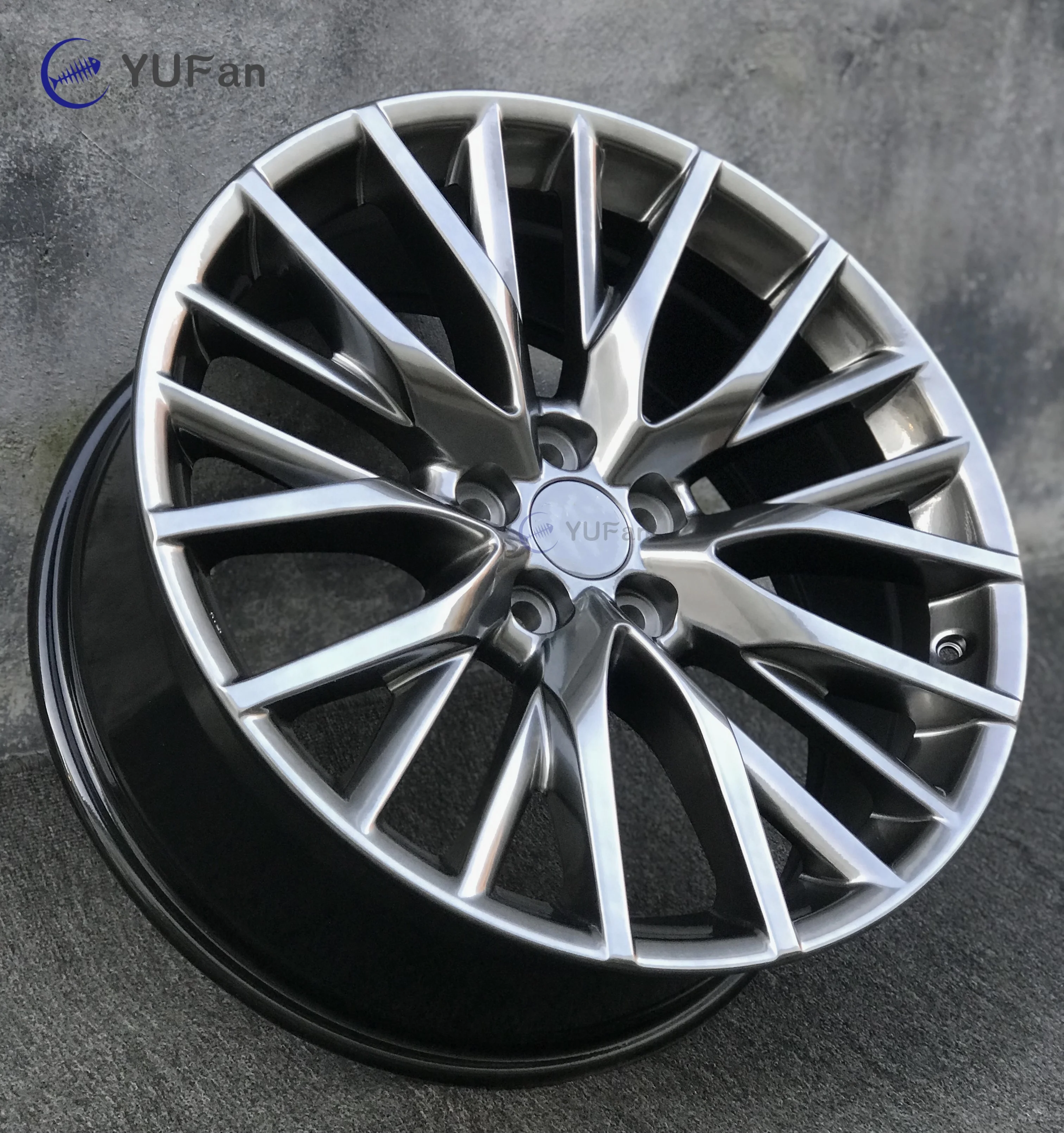 18 Inch Hyper Black Alloy Wheels for Toyota Lexus - New Five  display picture 1