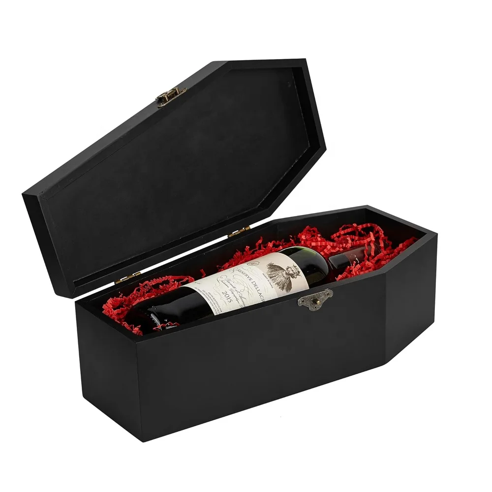 Vintage Gothic Coffin Storage Box - Perfect for Halloween