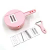 Pink 5-blade silk eraser