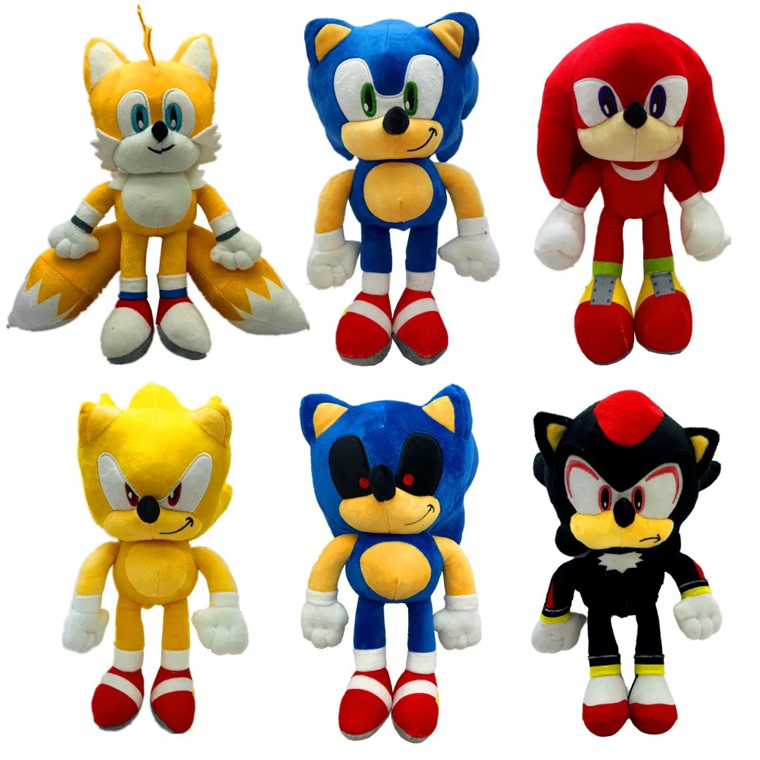 2023 New Super Sonic Super Sonic Plush Toy Tarsnack Hedgehog Doll