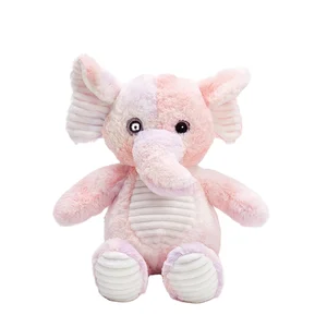 Factory Wholesale Grey Elephant Toy Big Ear Plush Sitting Animal Toy PP Cotton Stuffed Elephant Toy