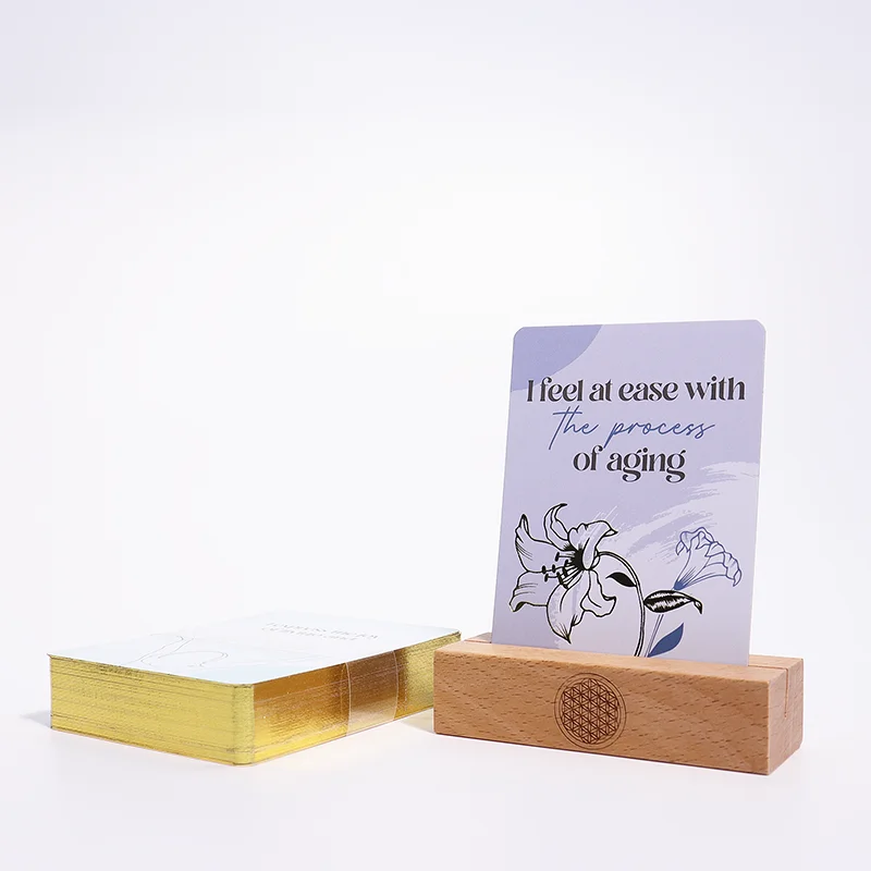 Mini Angel Tarot Cards Affirmation Cards Printing Personalized Mindful Affirmation Cards for Kids