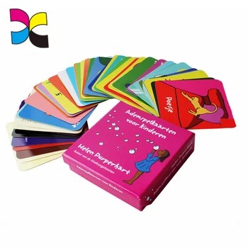Colorful Vivid Children Brain Development Kid's Education Learning Card