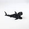 15cm black bone shark