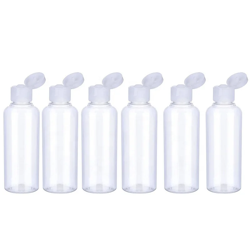 10ml, 20ml, 30ml, 50ml, 60ml, 100ml Plastic Bottle with Flip-Top Lid Cap -  China 100ml Pet Round Bottle, Hand Sanitizer Gel Bottle