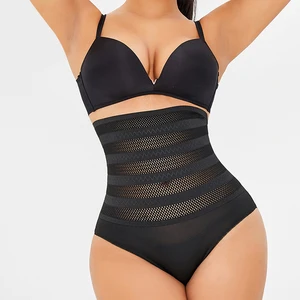 New Material Ladies Sportswear Long Sleeves Full Body Shaper with Butt Lift Thin Breathable Control Panties Woven Weaving Method