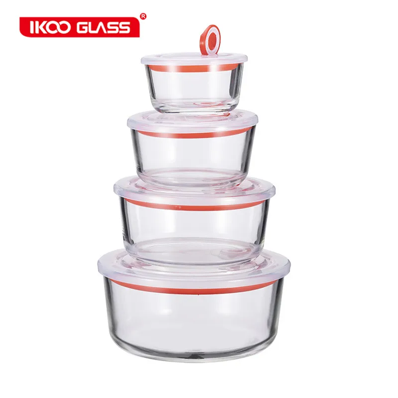 Ikoo High Borosilicate Glass Food Container Set - Buy Glass Food ...