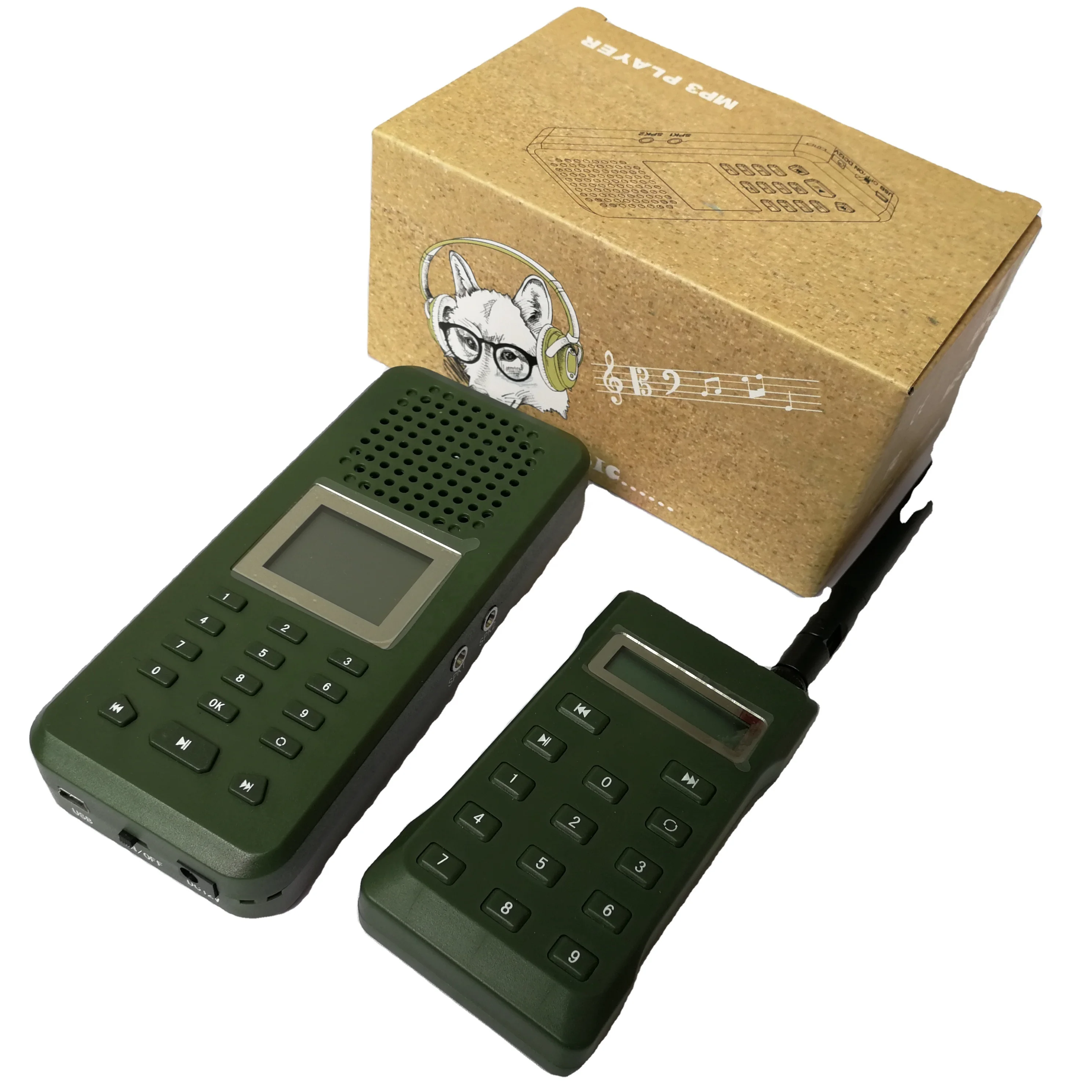 BK1519RT Quail Audio Devices Electronic Duck Call Hunting Bird Mp3 Player Mp3 Bird Caller