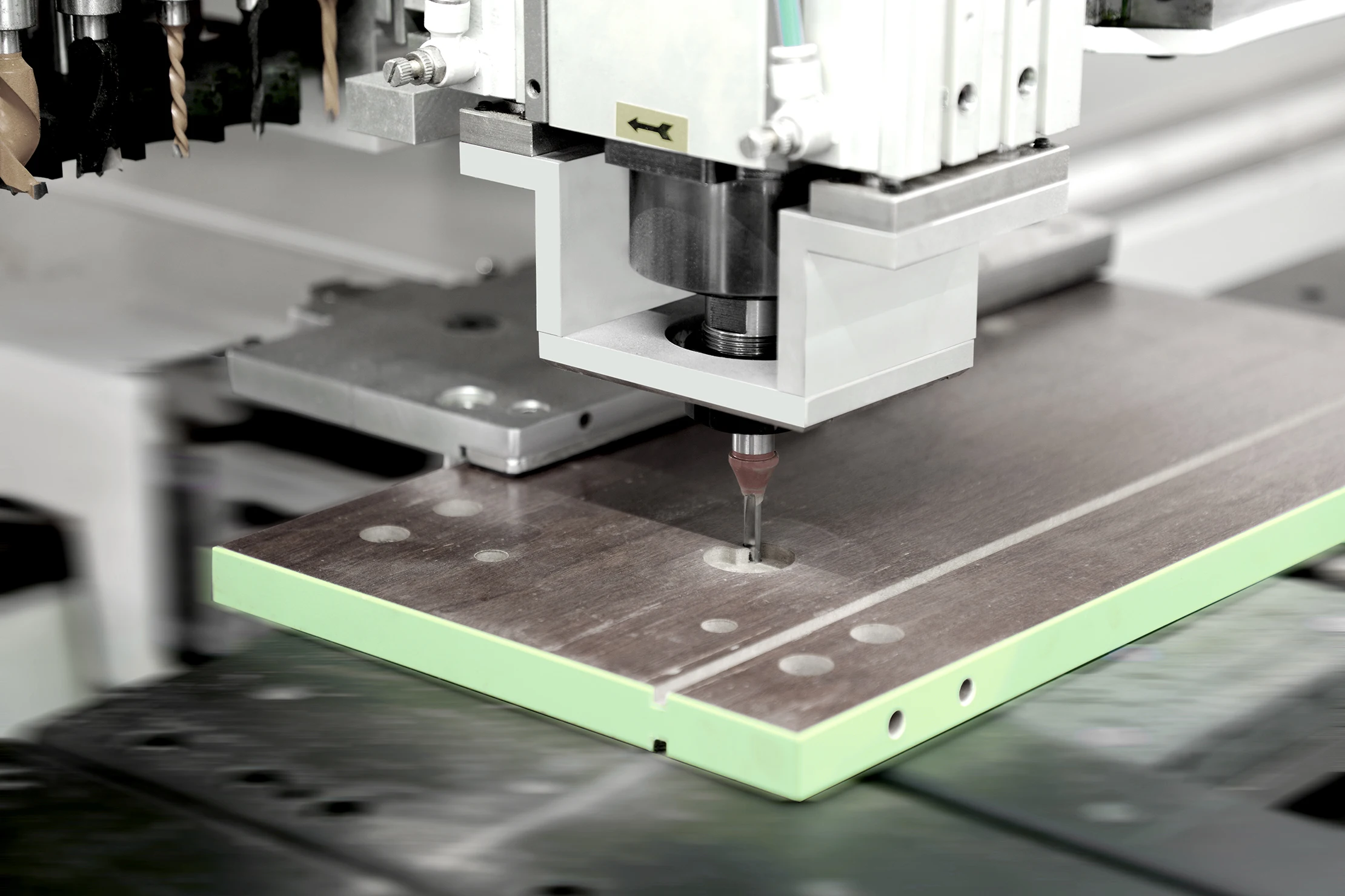 SAMACH Factory Direct Wood Boring Machine CNC 6 Sides Boring Machine Six Sides Drilling Machine