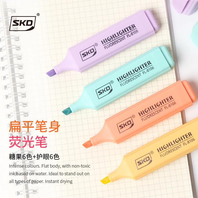 Набор цветных маркеров с немецкими чернилами 4 шт.