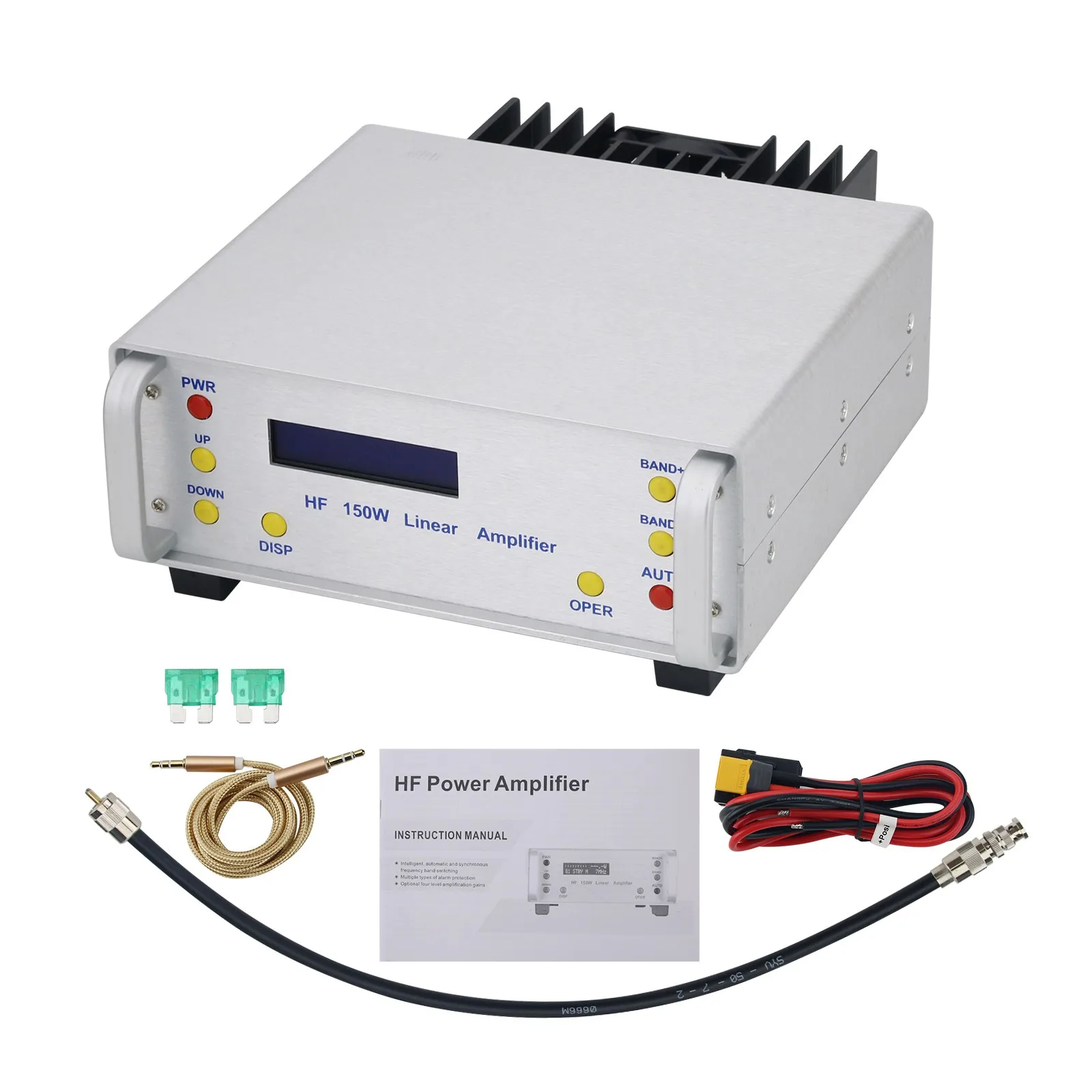 Swr Protection 1.8-30MHz 150W RF Amplifier for HF Ham Radios with SWR Protection - ODM