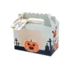 Gris - Caja de transporte para escaparate de Halloween