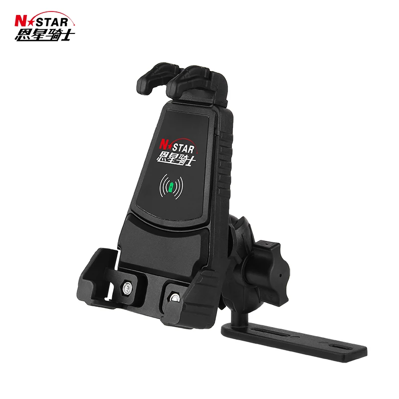 Н-звезда беспроводной телефон зарядная подставка держатель мобильного телефона для мотоциклов с 5W/7 5 Вт/10 Вт/15 Вт быстрая Беспроводная