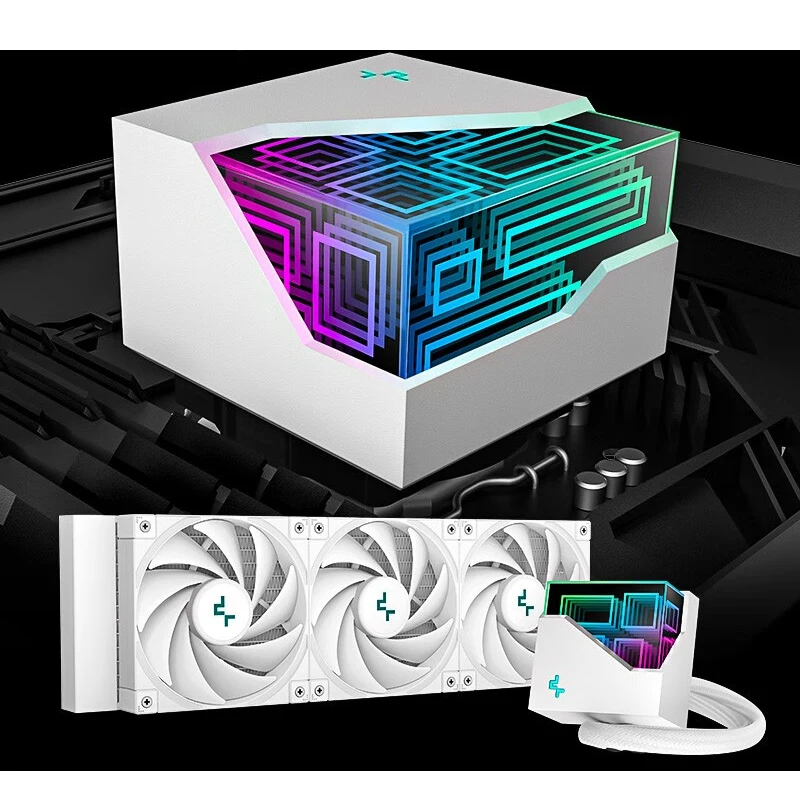 CPUクーラーDEEPCOOL LT720 WH360mmリキッドCPUクーラーサポート