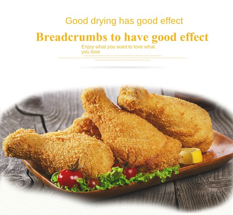 Wholesale Custom Panko Breadcrumbs Dried Needle Shape Bulk Yellow Halal