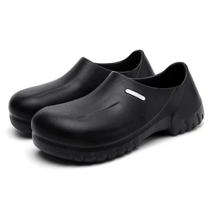 077A Hot Sale Slip Resistant and Oil Resistant the Best EVA Chef Shoes Safety Kitchen Shoes