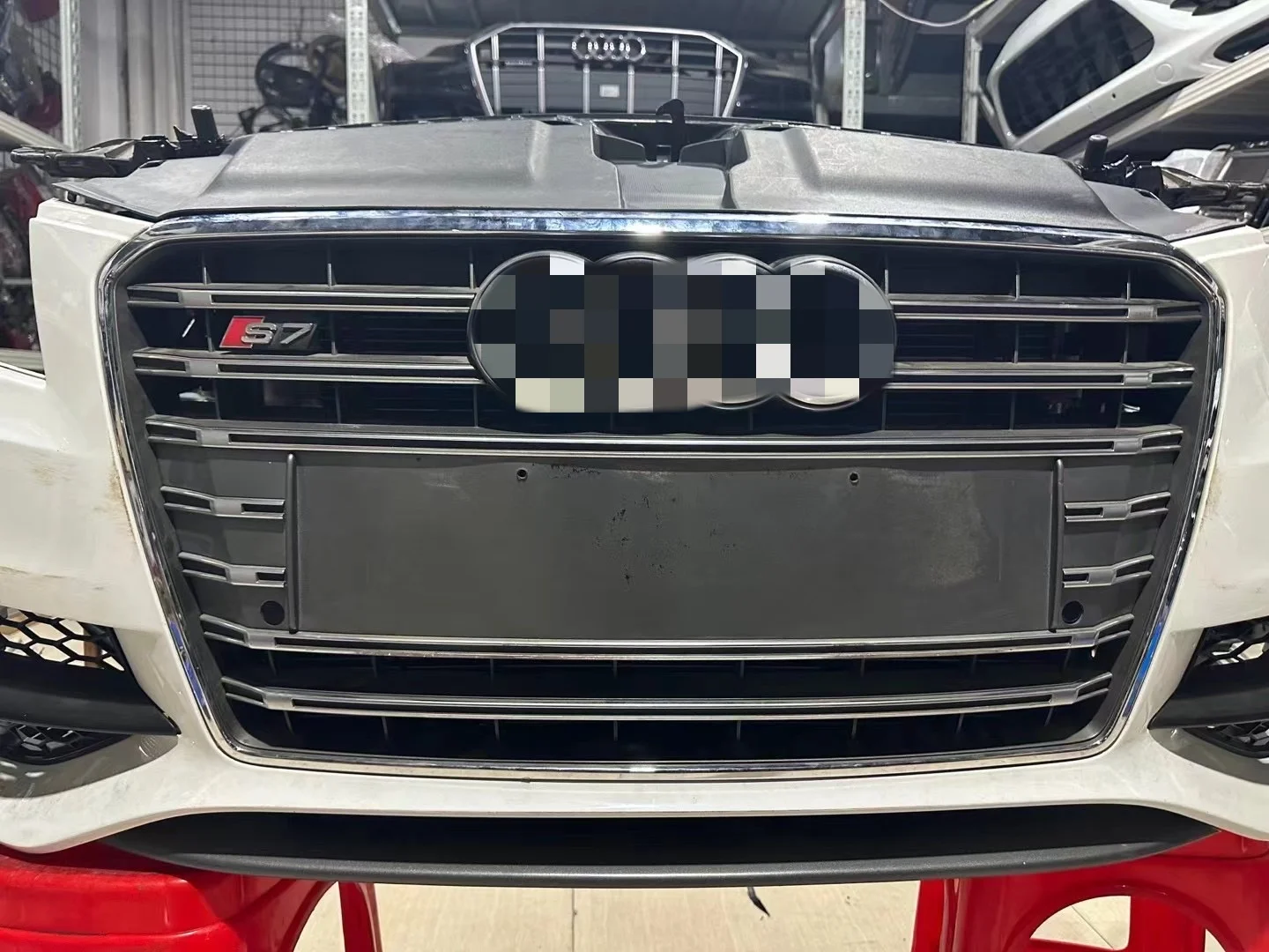 2011-2014 for Audi RS7 Rear Front Bumper Facelift Body Kit New Condition Plastic Bodykit for Audi A7 S7 C7 Upgrade Purpose Used