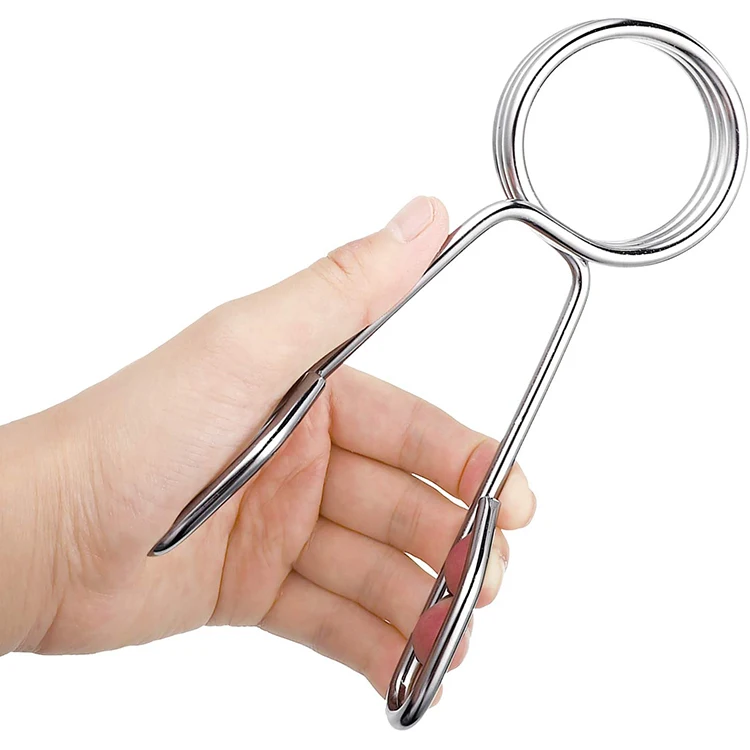 Customized Logo Competition Barbell Lock Clamp Spring Collars