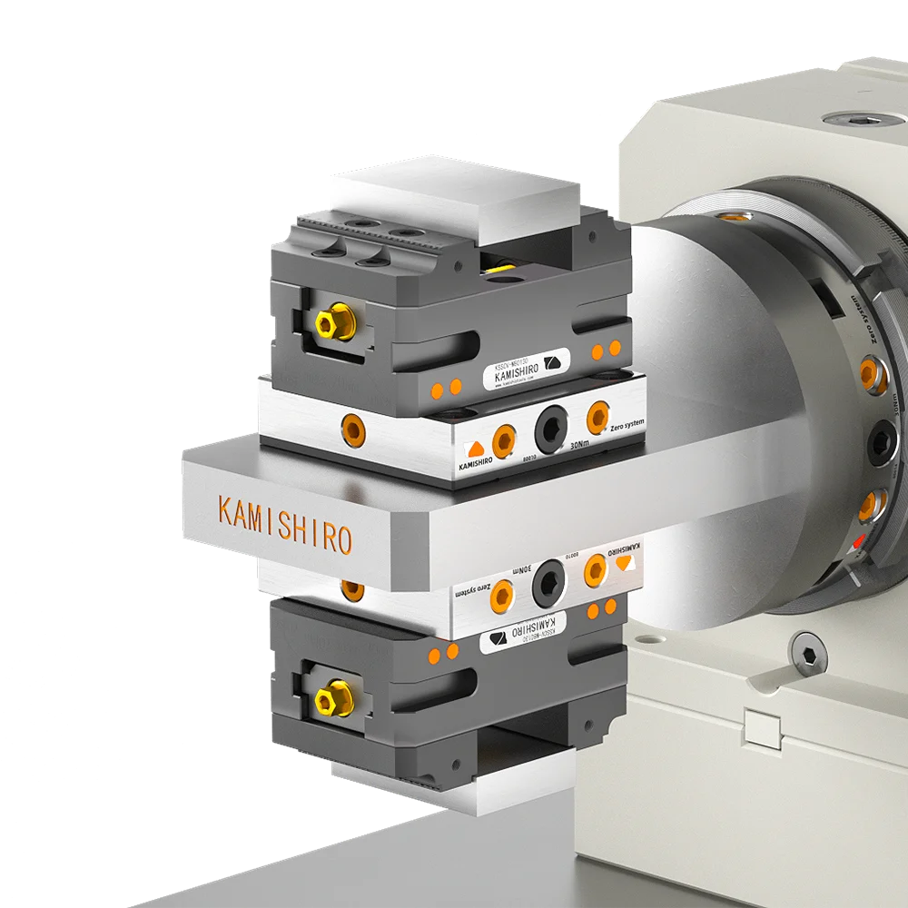 Kamishiro High Precision Center Vise Milling Cnc Tools Zero Point Clamp
