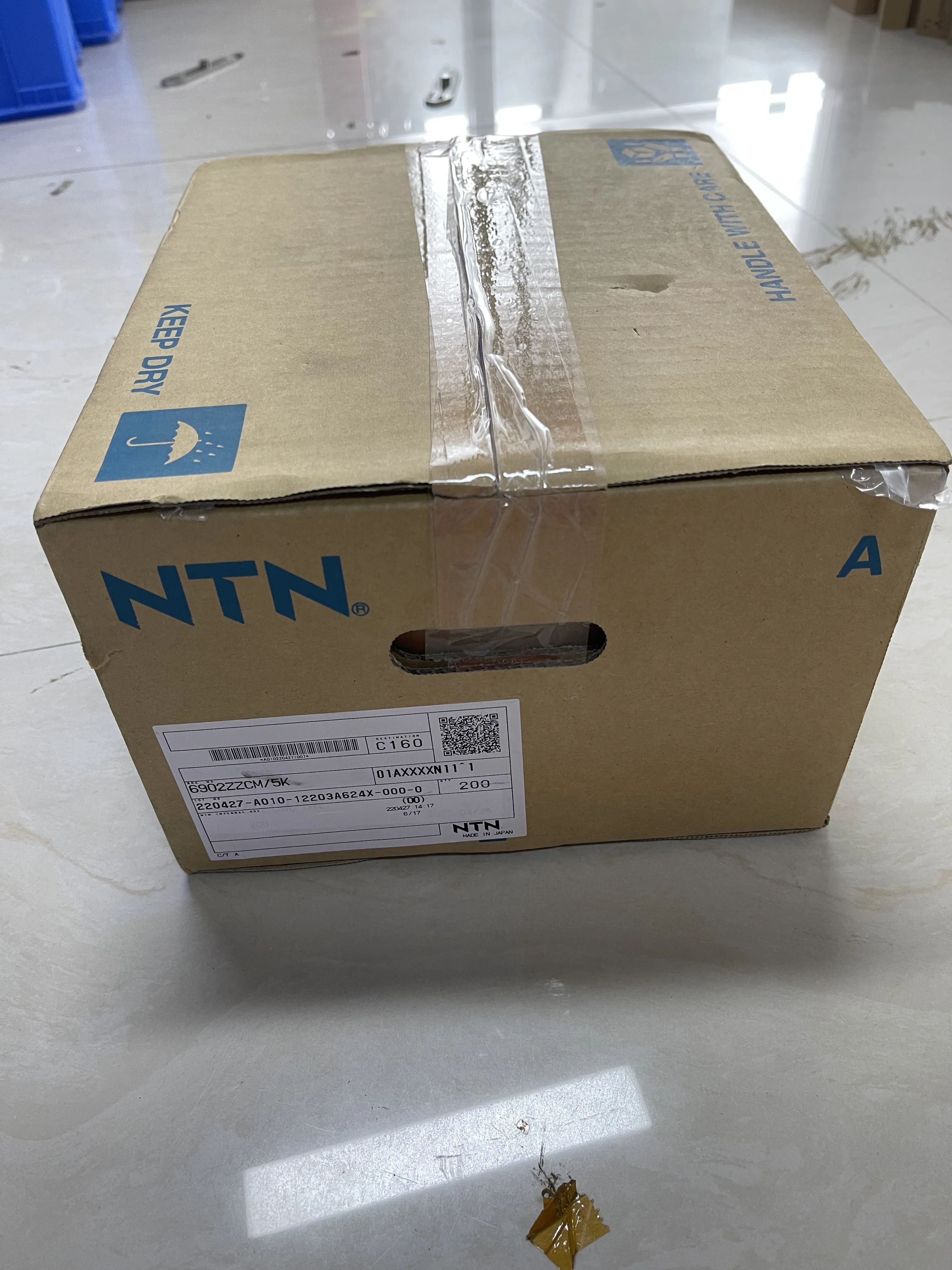NTN Deep Groove Ball Bearing 6902ZZCM/5K