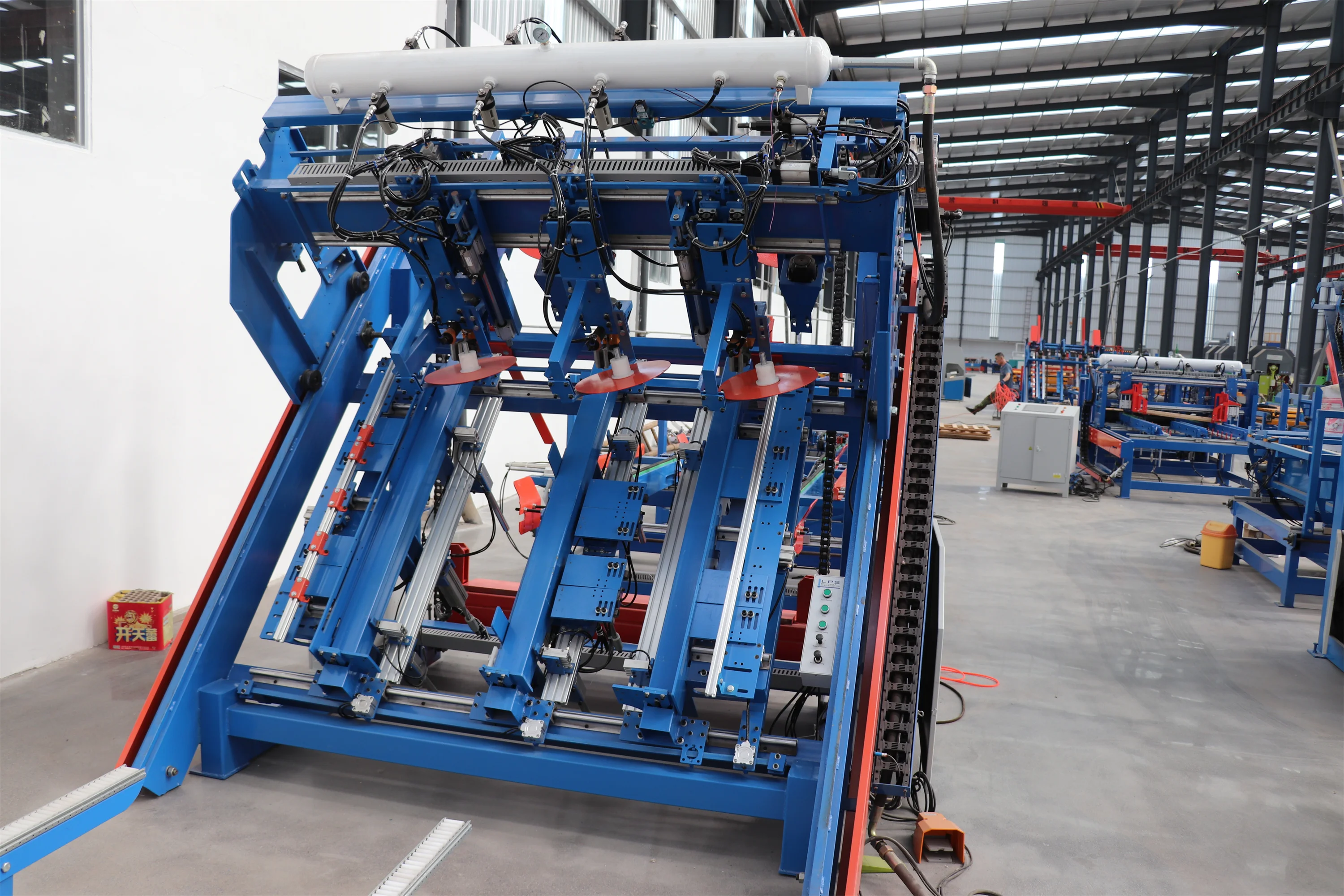 European Wooden Pallet Production Process: Pallet Marking Machine /Marking Machine /Branded Machine