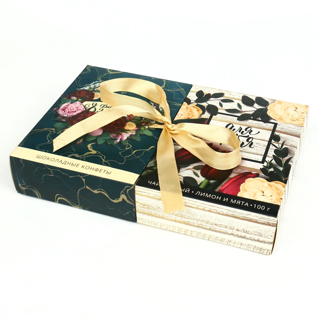 Jinayon Custom Book Style Gift Drawer Box with High Quality Ribbon Logo Customized Eco Friendly Paper Packing supplier