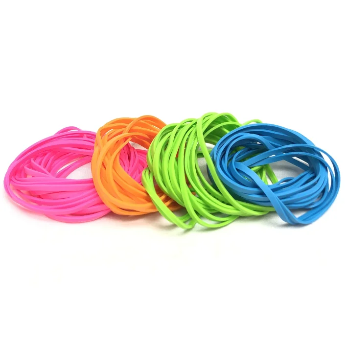 High Quality Colorful 100 Natural Silicone Elastic Rubber Band Buy Natural Rubber Band