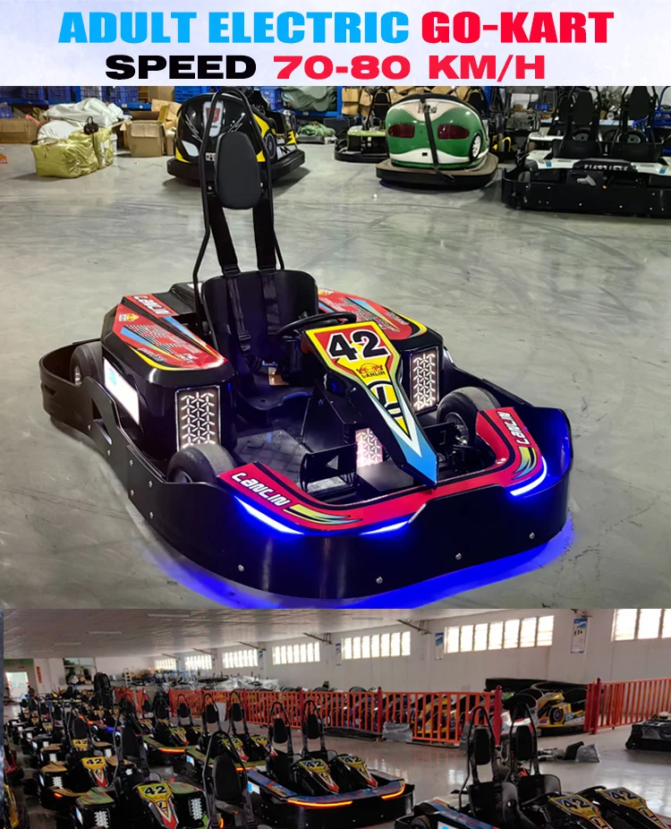 Electric Adult High Speed Go Kart Battery Karting Cars For Sale Racing