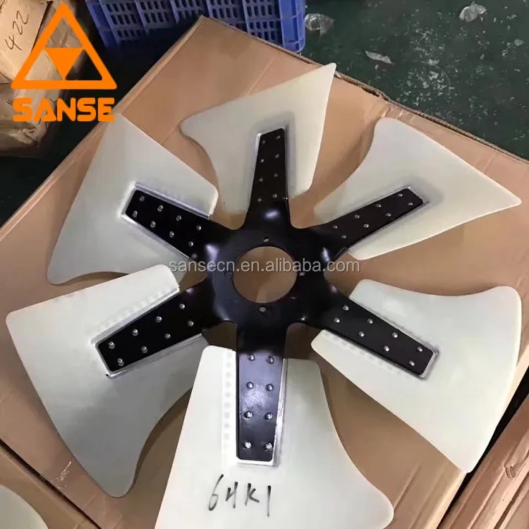 Piececool 5点セット High Quality 1-13660371-0 6HK1T Diesel Engine Cooling Fan