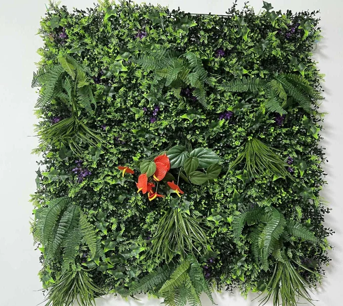 Artificial Grass Wall Panels Plastic Greenery Plant Wall Grass