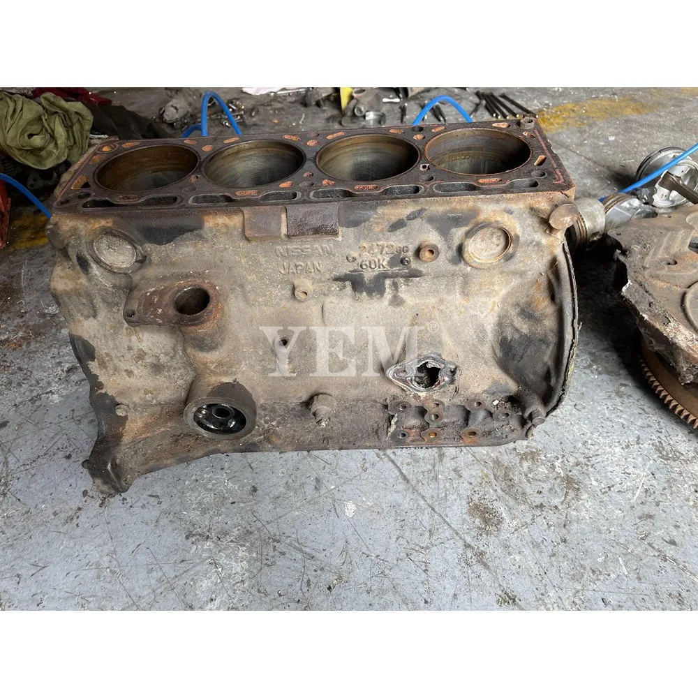 Factory Direct Sales H25 Cylinder Block Fit for Nissan Forklift Excavator Engine for Nissan Cylinder Block