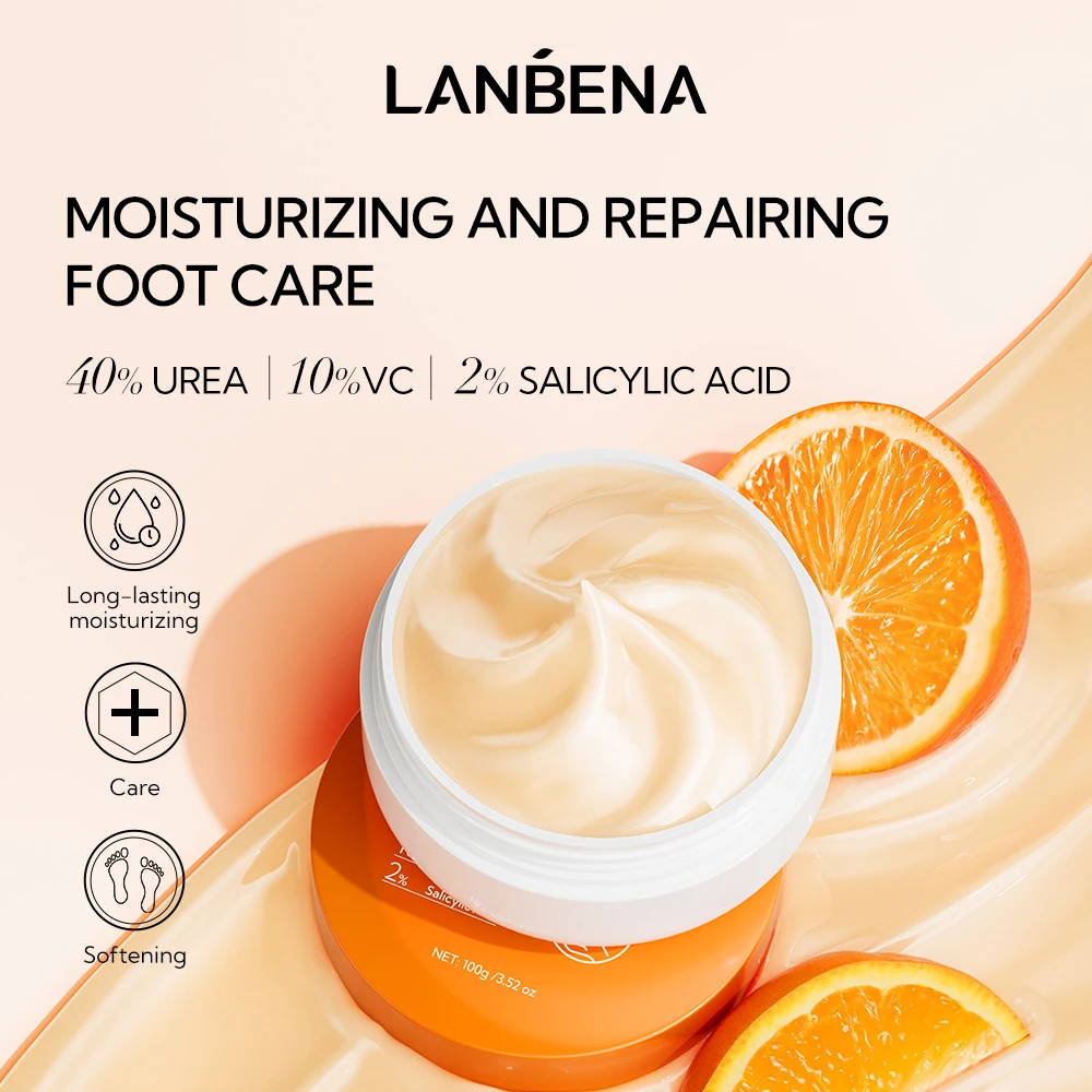 Lanbena Hot Peeling Dead Skin Removal Foot Repair Whitening Foot Cream manufacture