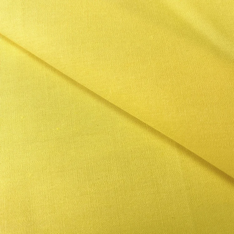 Цветная однотонная окрашенная Поплиновая ткань 65/35 115GSM TC для футболок и одежды по заводской цене