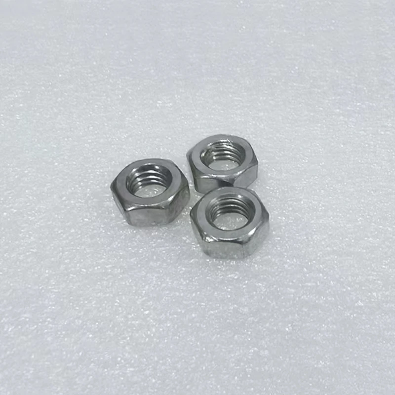 High Quality M8 Din 934 Screw Stainless Steel Hex Nuts Hardware Fastener Hexagon Head Nuts For Machine