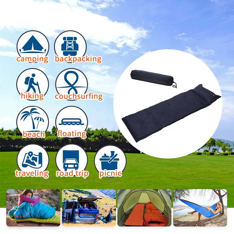Сверхлегкий коврик для кемпинга, легкий коврик для сна, надувной коврик для сна, кровать для кемпинга