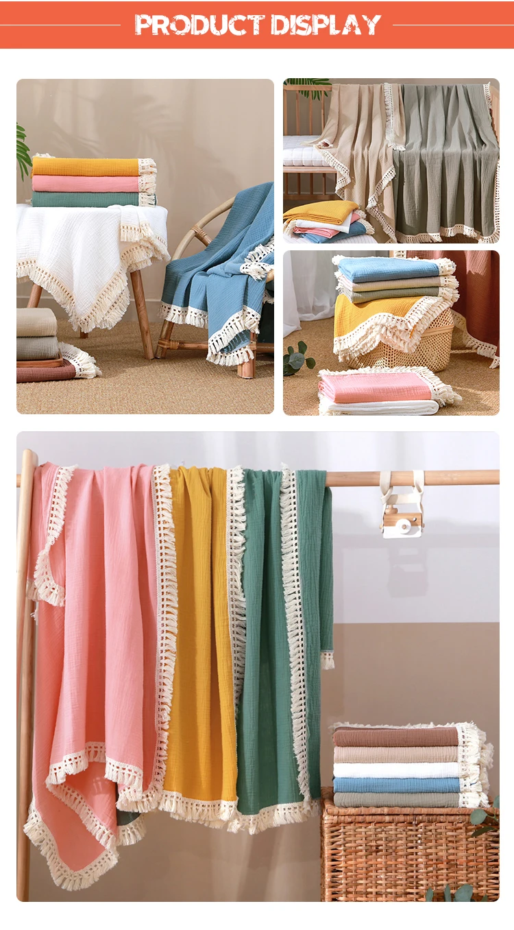 2022 Wholesale Hot Sale Baby Swaddle Knit Baby Blanket Baby Blankets