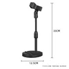 Soporte universal de clip negro de doble ranura.