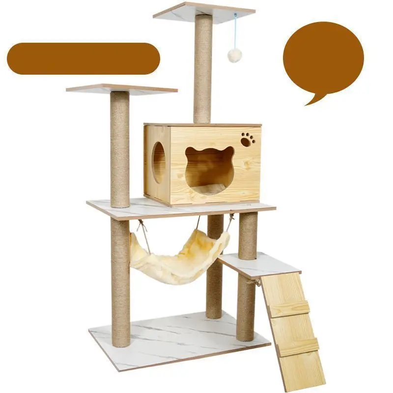 factory manufacture various castle cat trees cat towers large
