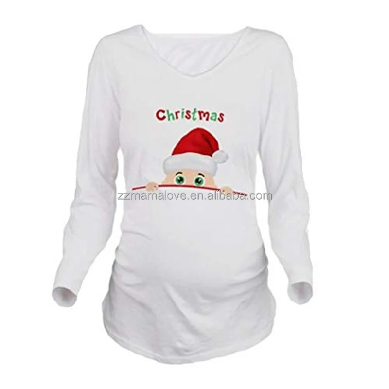 Summer Maternity Top Pregnancy T Shirt 