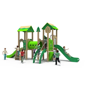 Outdoor Playground Play Set Children PE board Slide For Kids Kindergarten Outdoor Playground