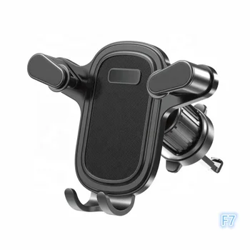 F7 360 Degree Adjustable Universal Air Vent Smartphone Car Mount 360 Degree Rotatable Mobile Phone Holder Hot Sale PC Stand Bed